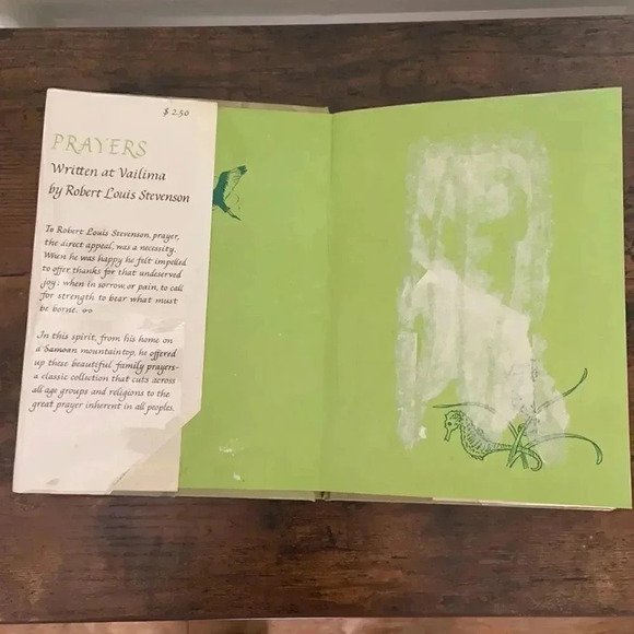 First edition Robert Louis Stevenson book “Prayers” - Picture 3 of 10